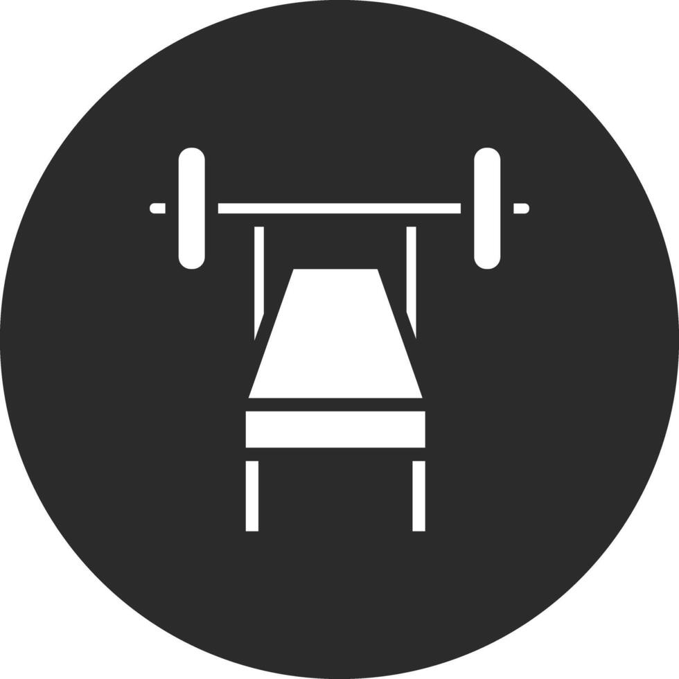 Bench Press Vector Icon