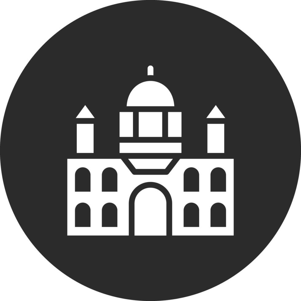 Castle Landscape Vector Icon