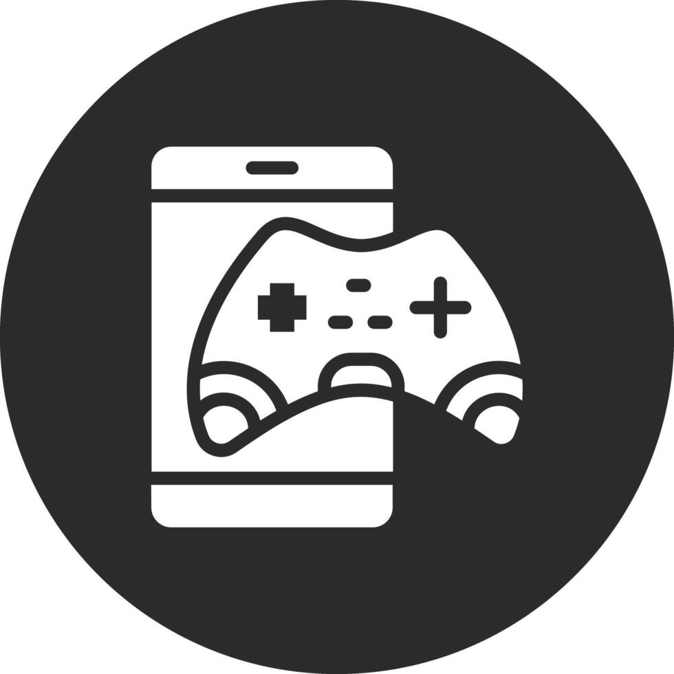 Mobile Gaming Vector Icon