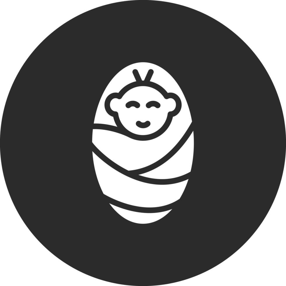 Newborn Baby Vector Icon