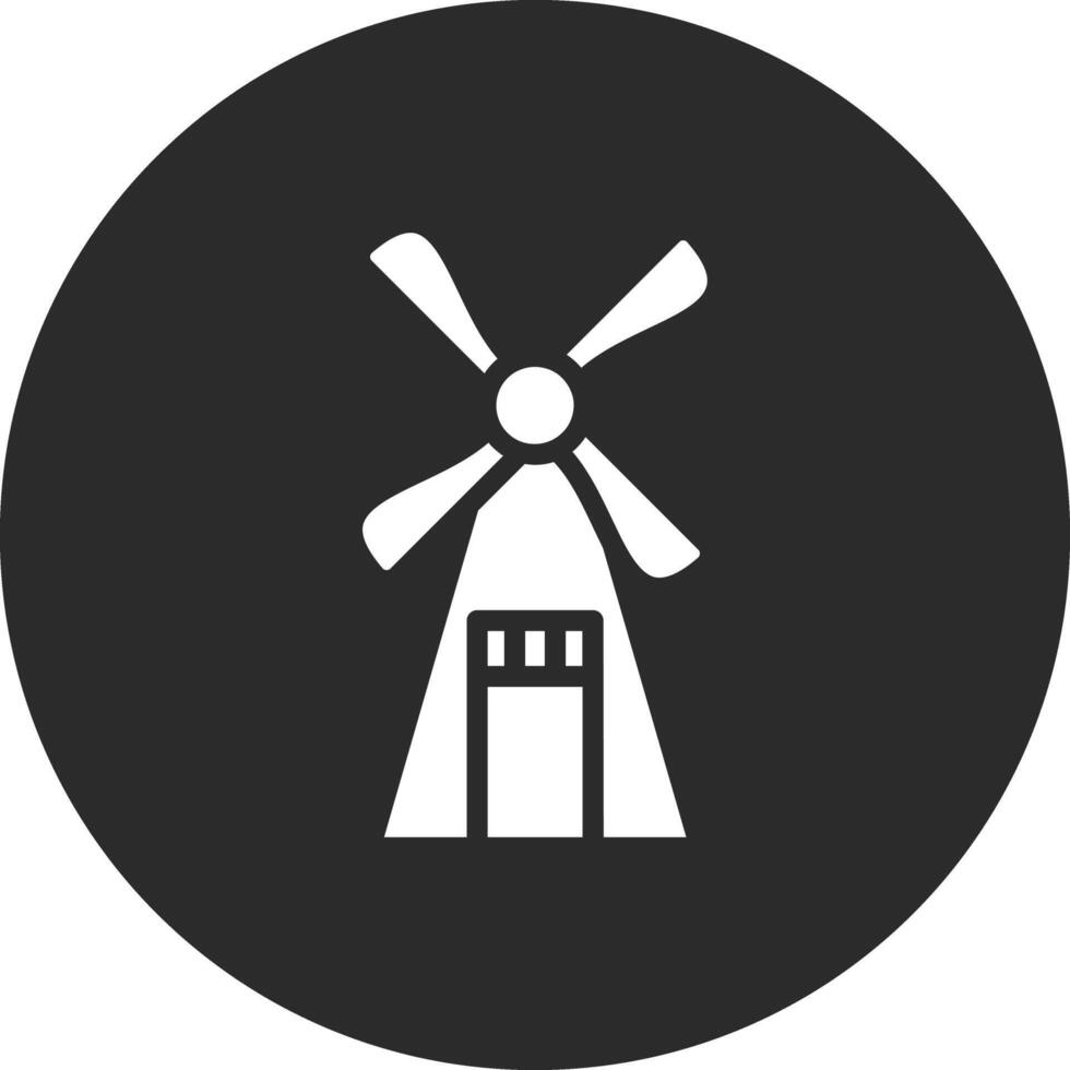 Windmill Vector Icon