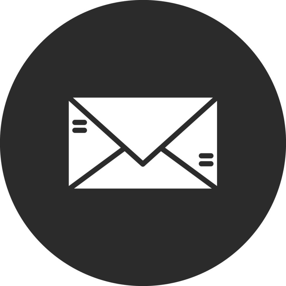 icono de vector de correo