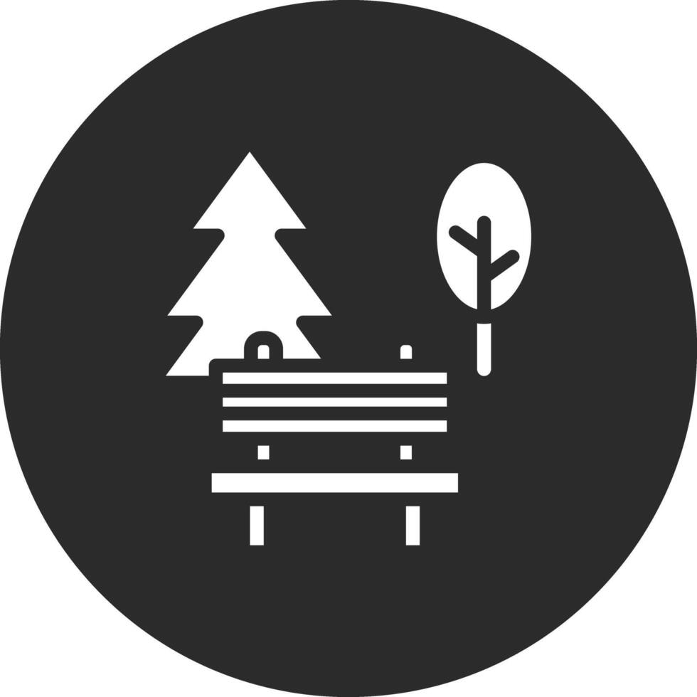 Park Landscape Vector Icon