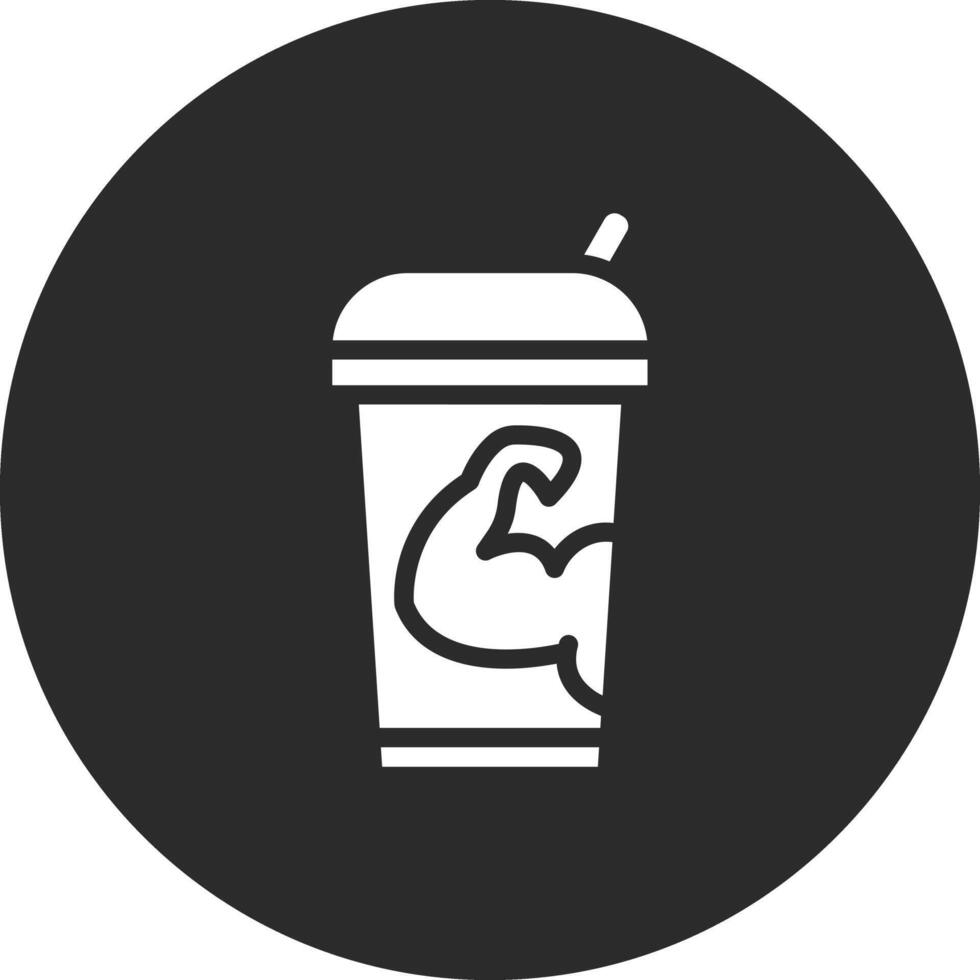 Protein Shake Vector Icon