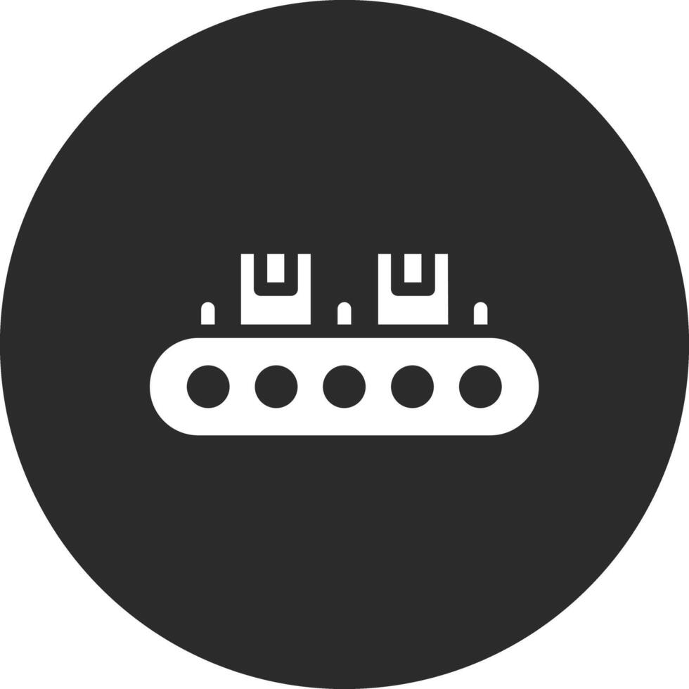 Conveyor Belt Vector Icon
