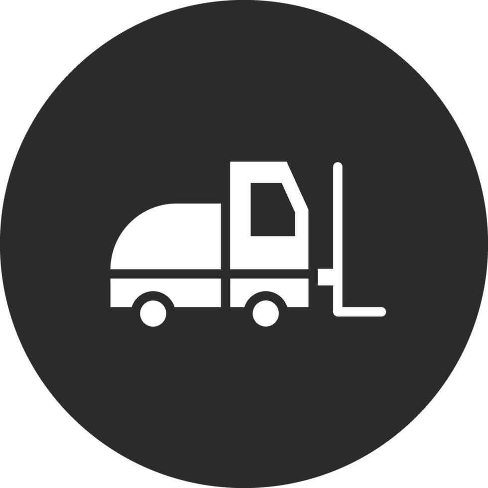 Forklift Vector Icon