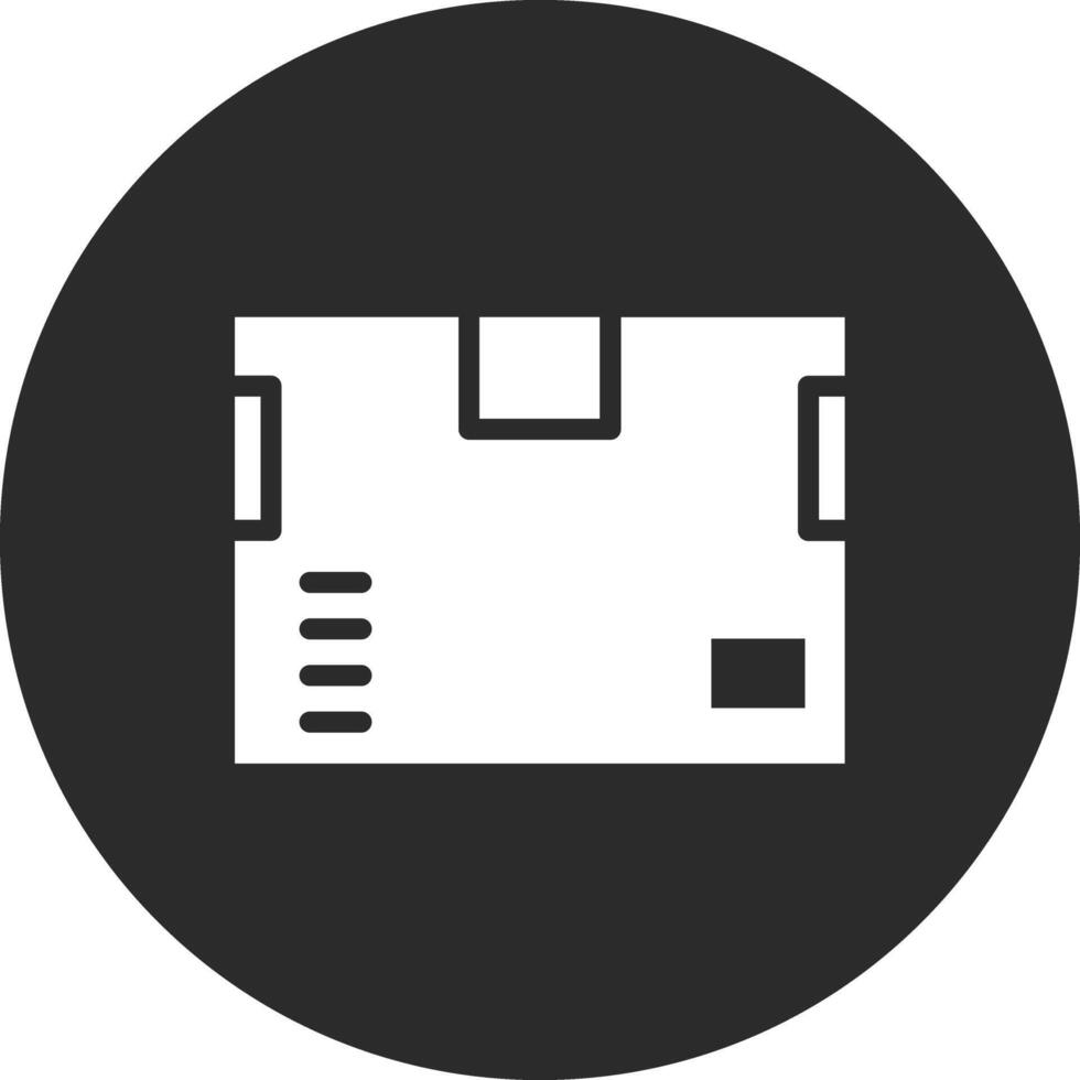 Cargo Box Vector Icon