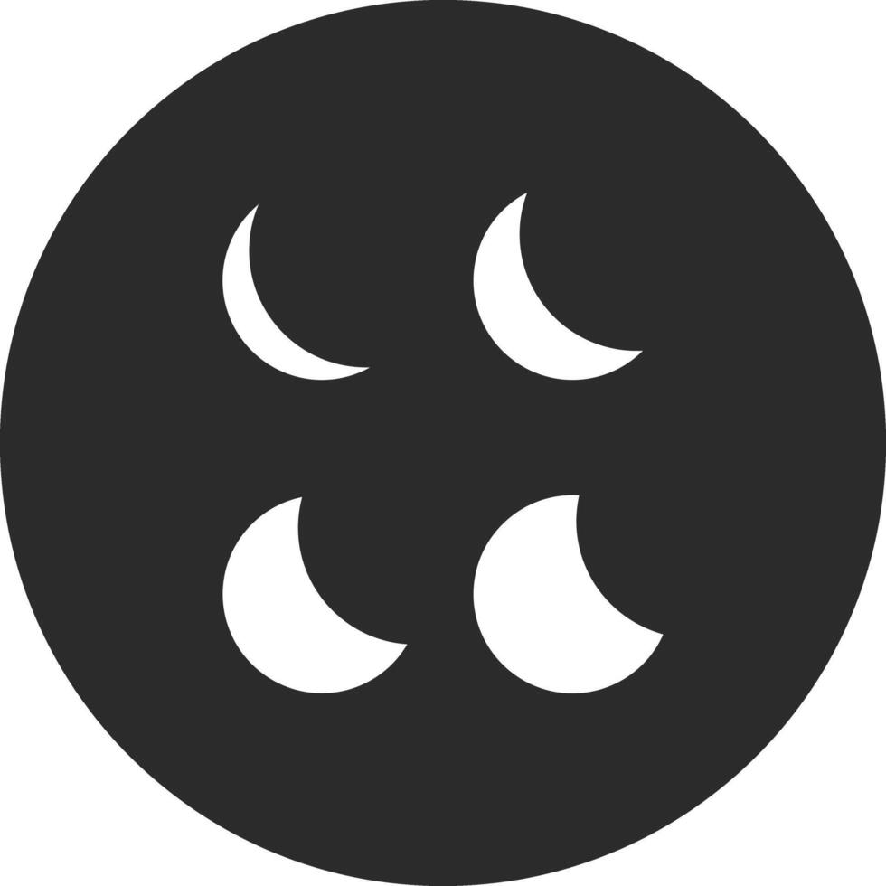 Moonphase Vector Icon