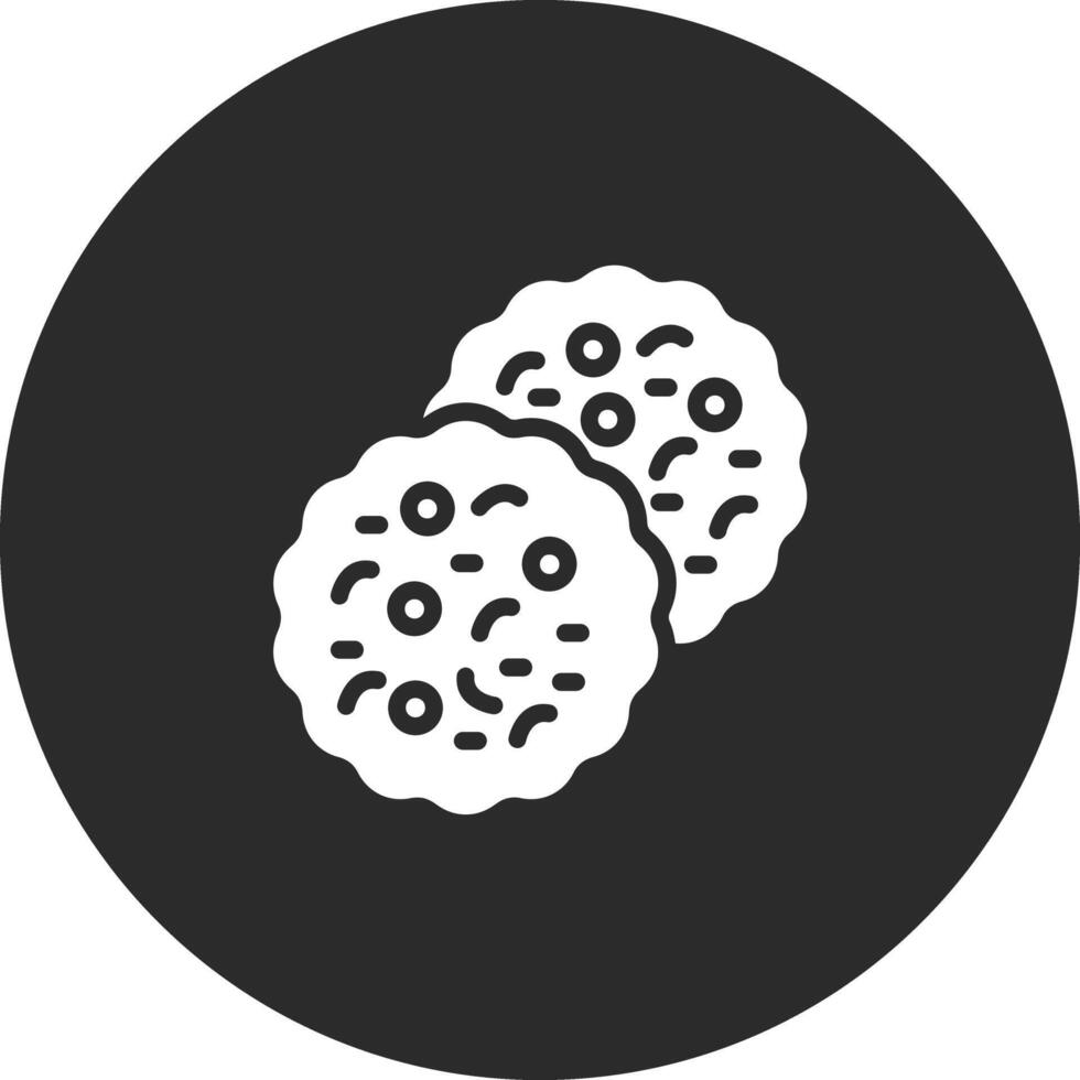 icono de vector de galletas