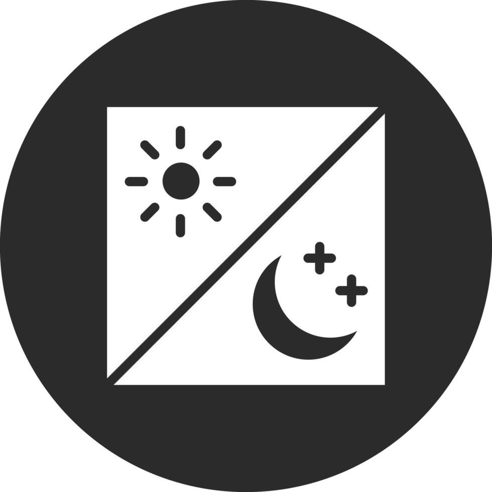 Day and Night Vector Icon