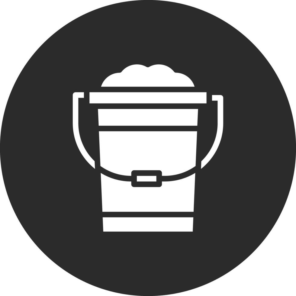 Water Bucket Vector Icon