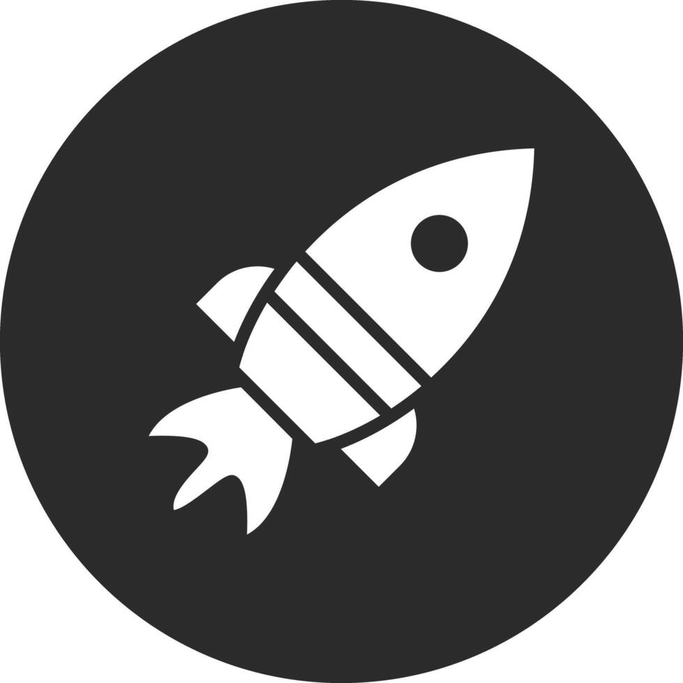 Space Booster Vector Icon