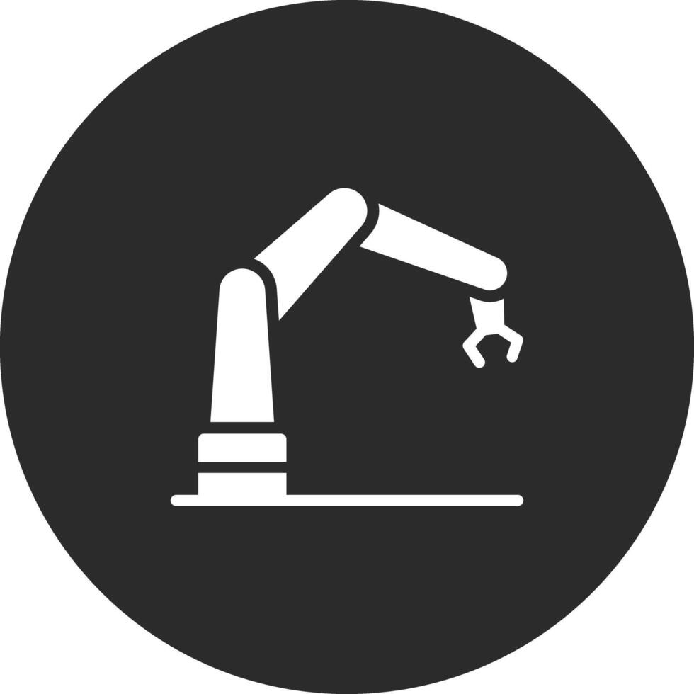 Robotic Arm Vector Icon