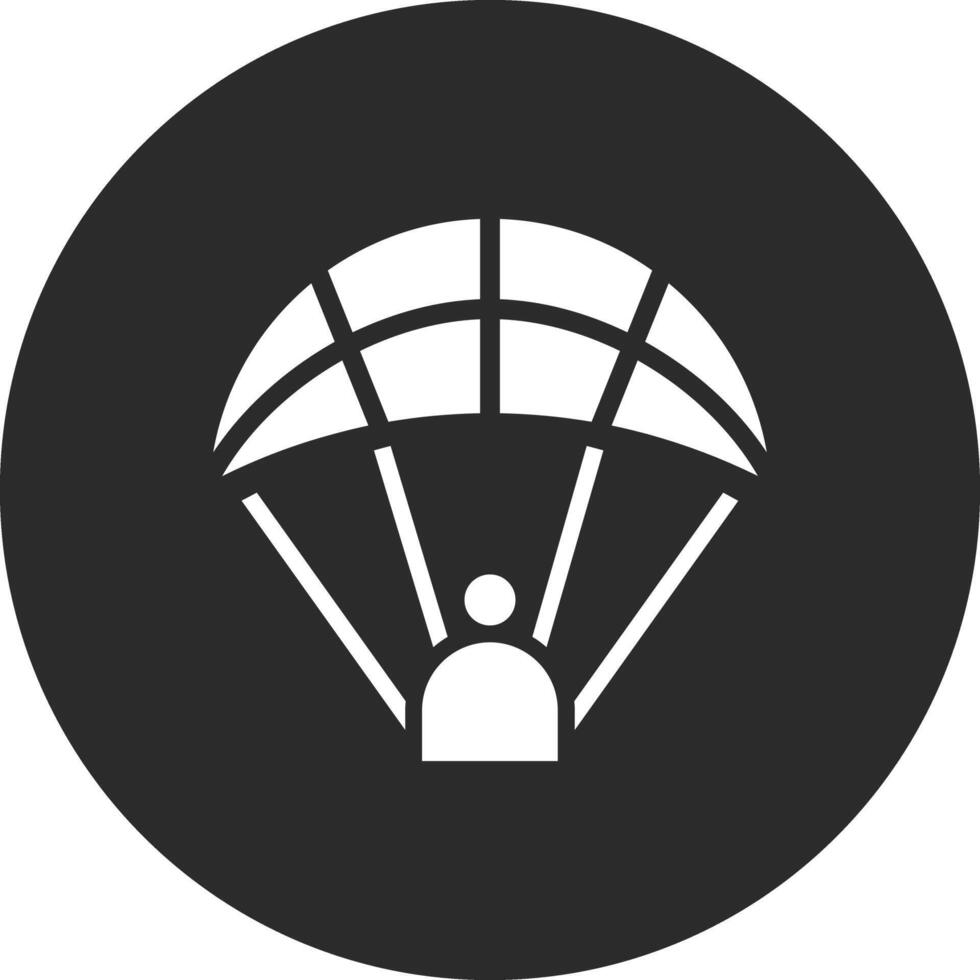Army Parachute Vector Icon