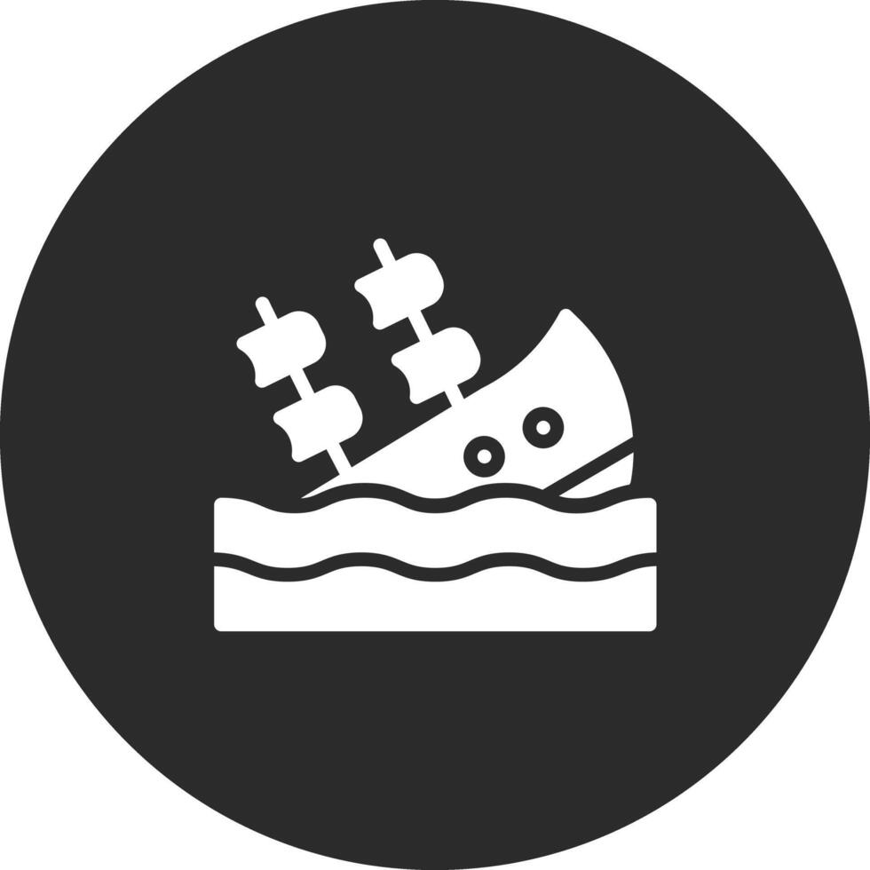 Shipwreck Vector Icon