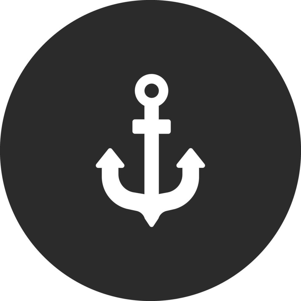 Ship Anchor Vector Icon