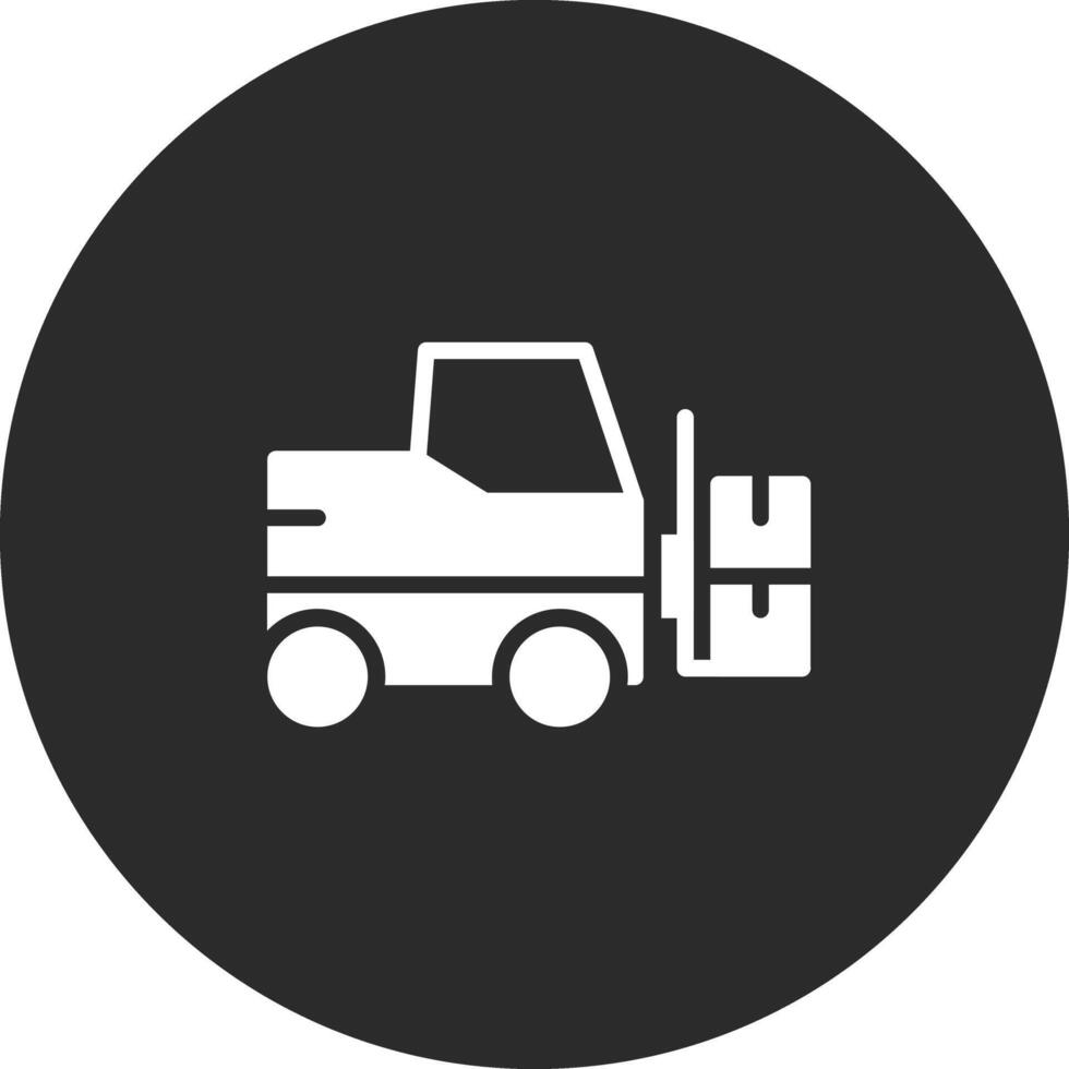 Forklift Vector Icon