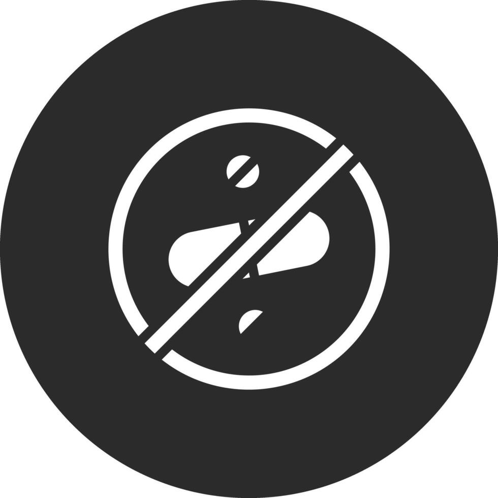 No Drugs Vector Icon