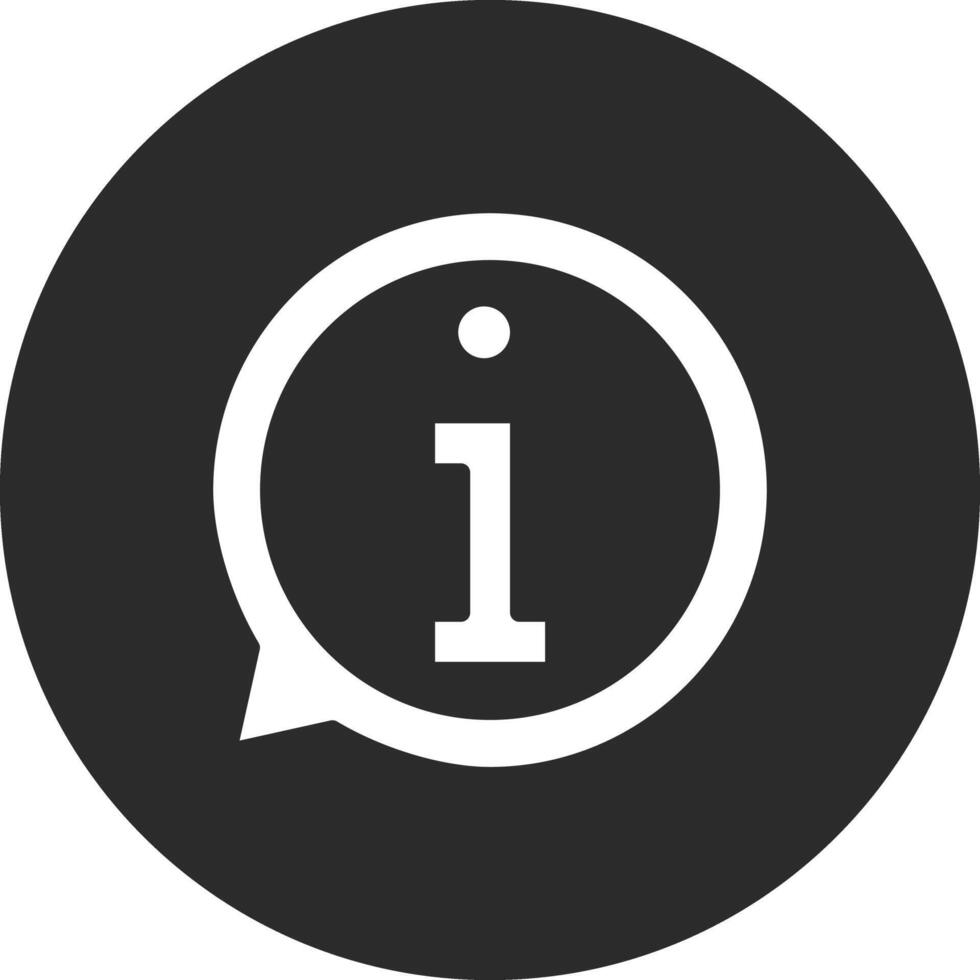 Information Vector Icon