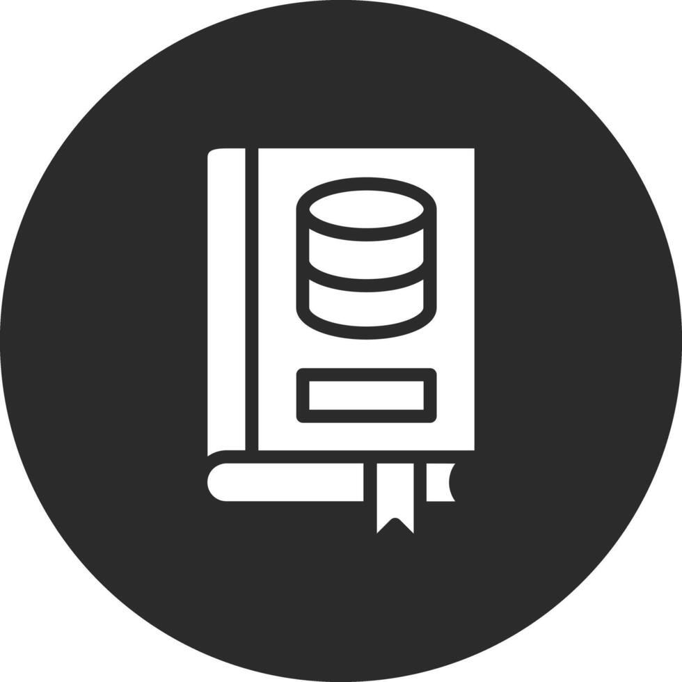 biblioteca base de datos vector icono