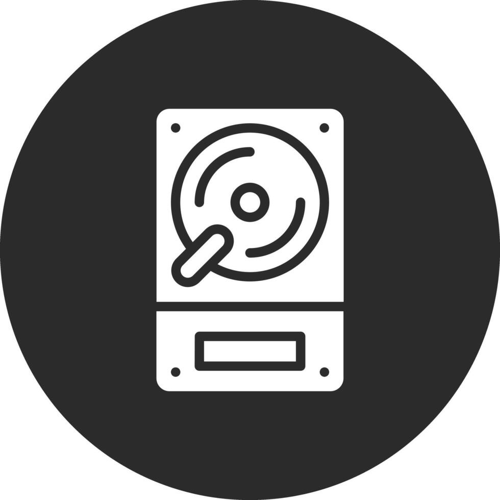 Hard Disk Vector Icon