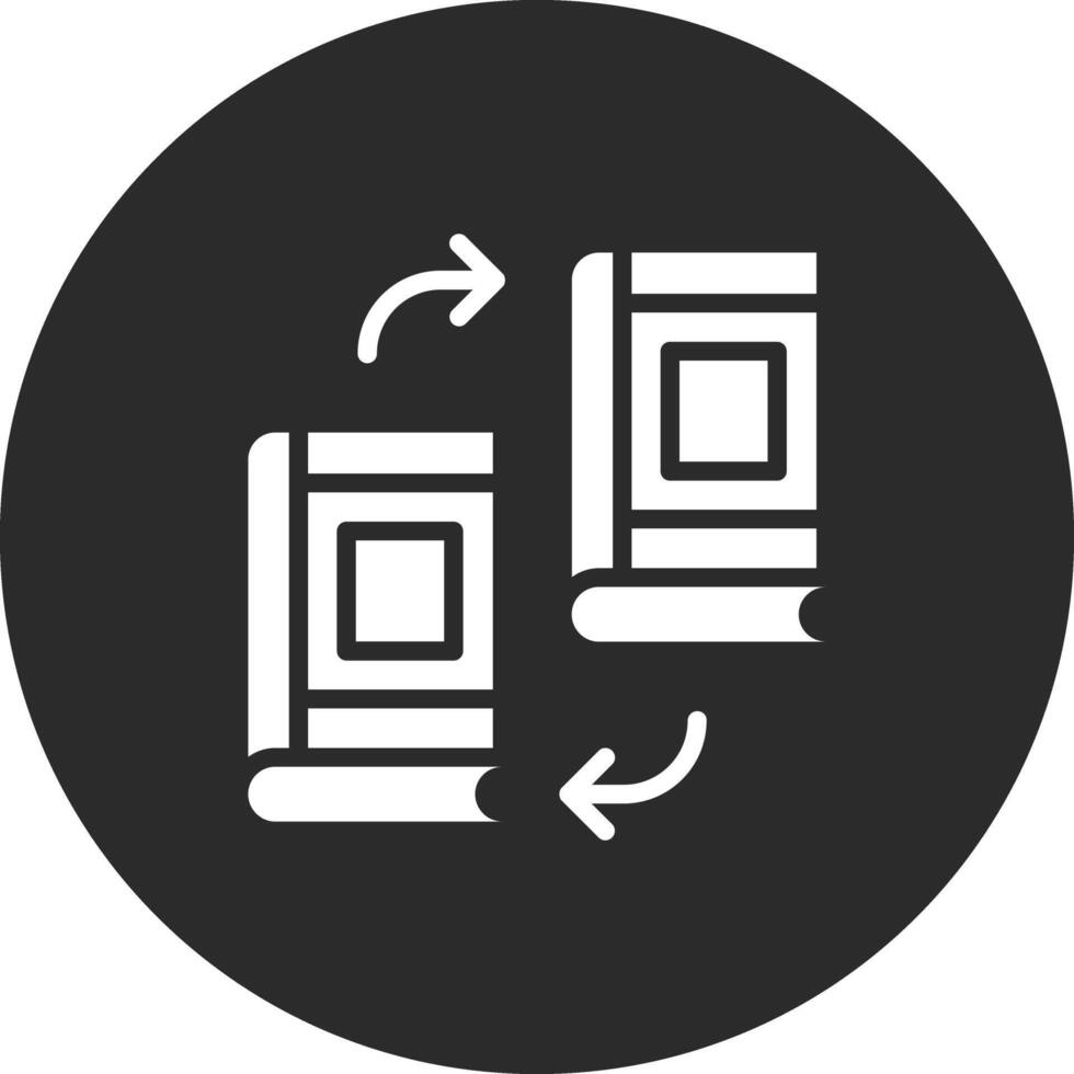 Book Exchange Vector Icon