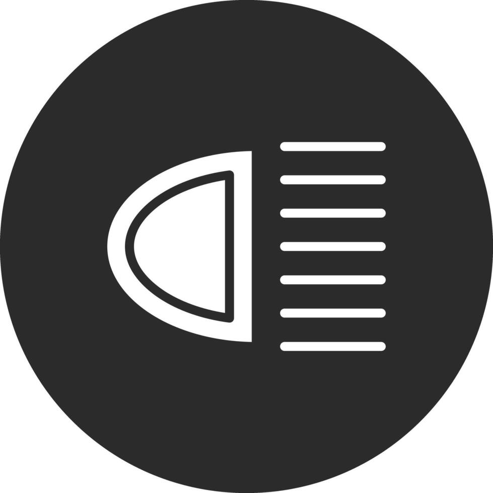 Headlight Vector Icon