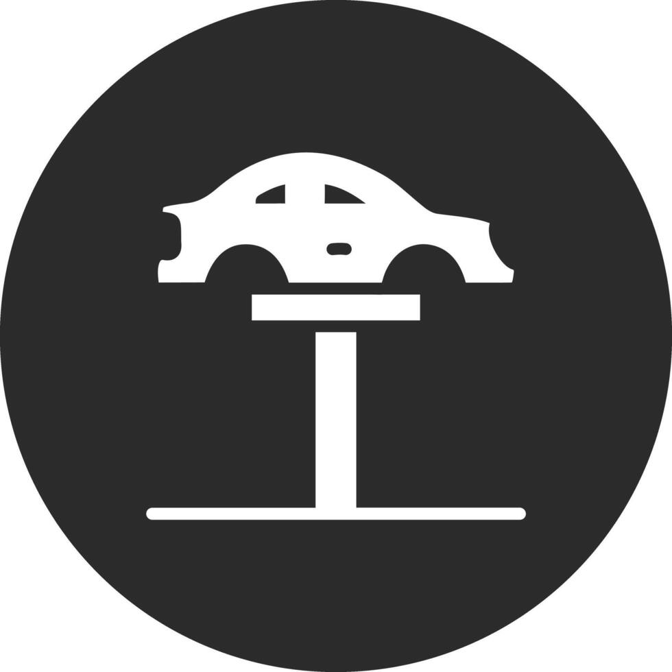 coche levantar vector icono