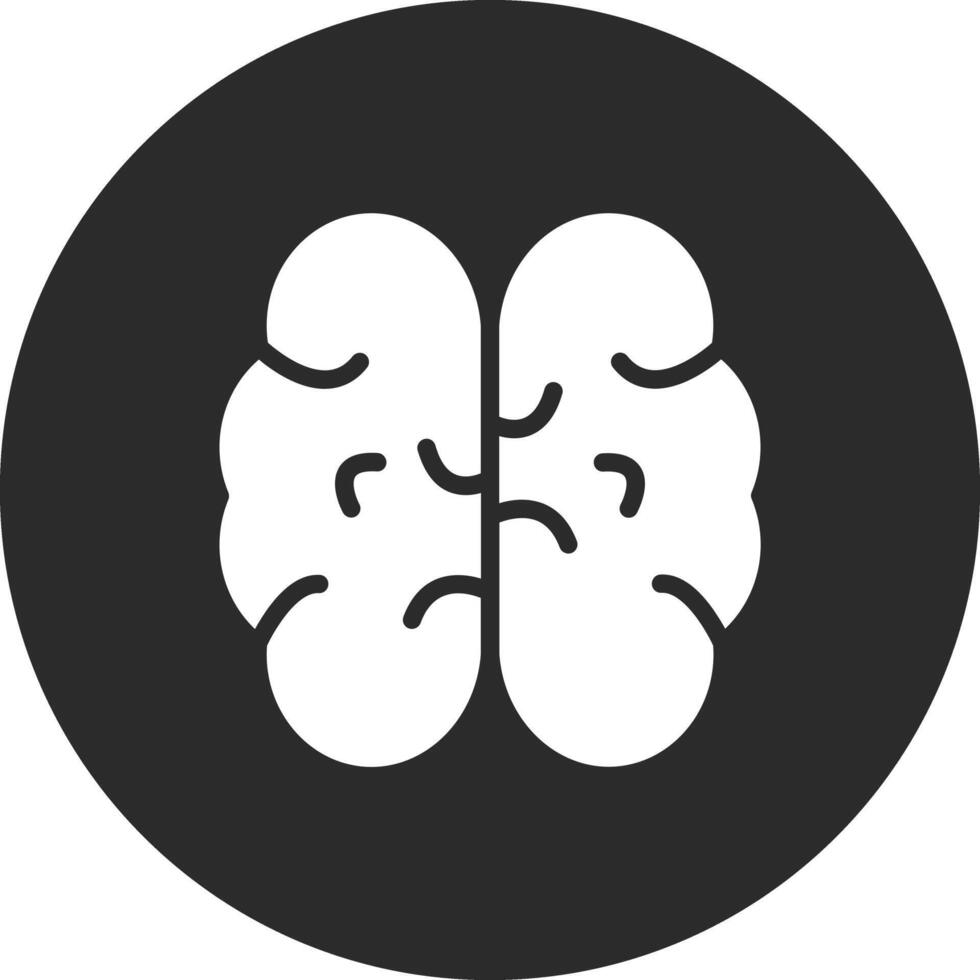 icono de vector de cerebro