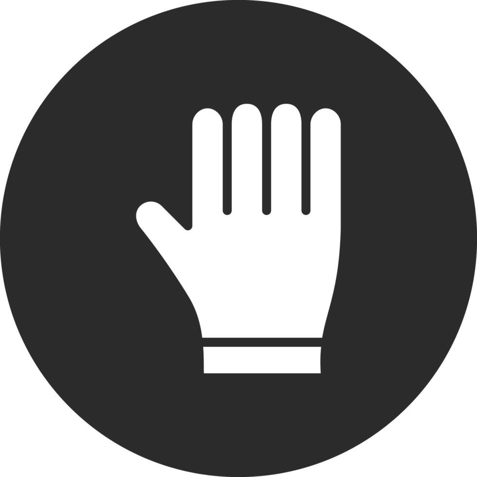 guantes, vector, icono vector