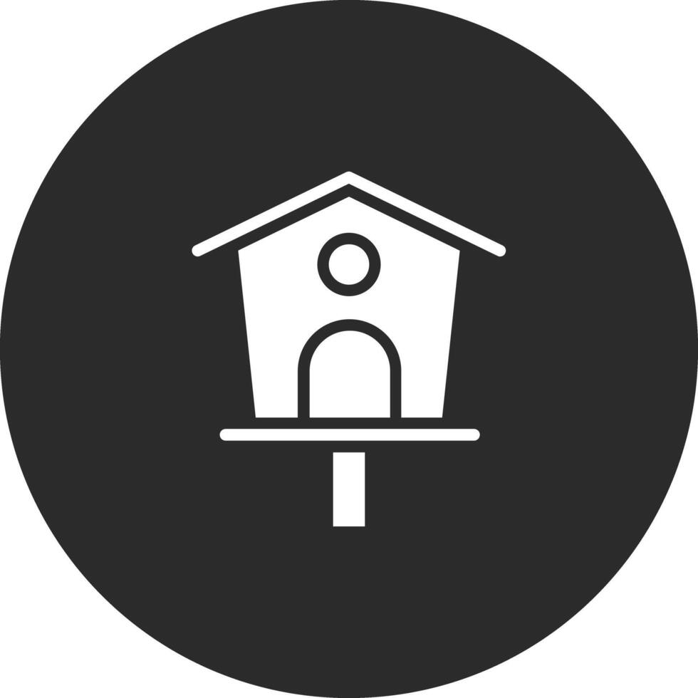 Bird House Vector Icon