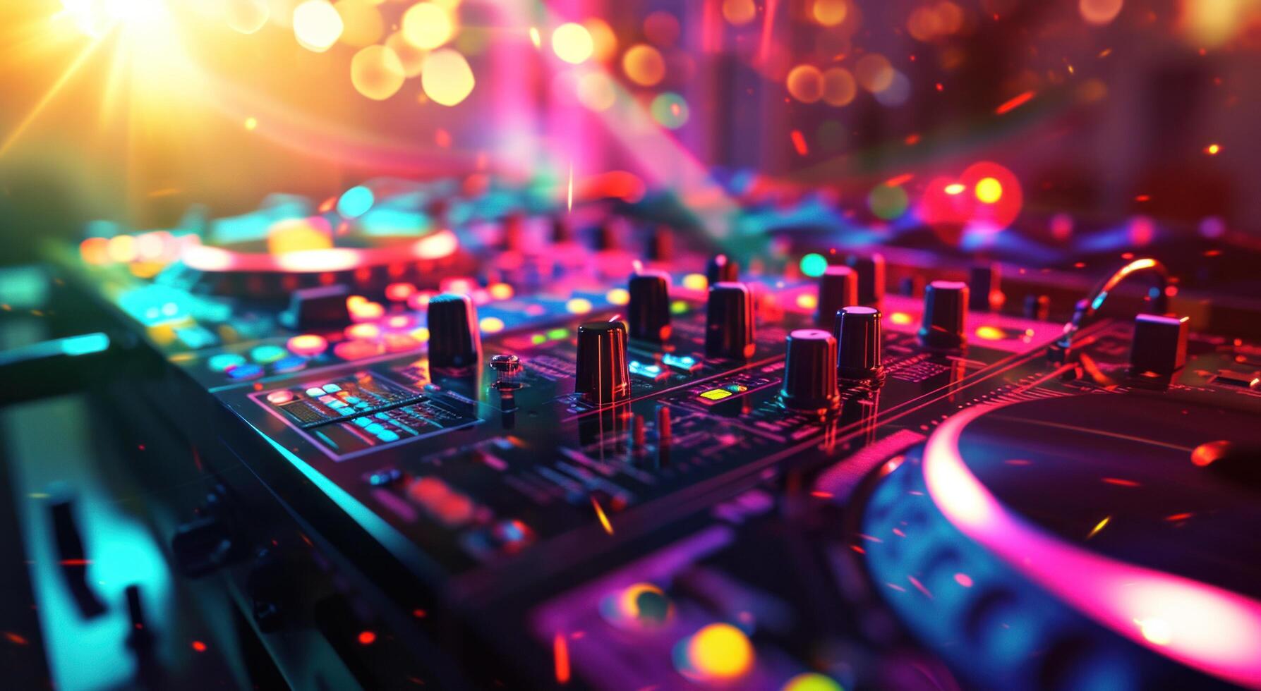 AI generated dance music djs for the rest of your life photo