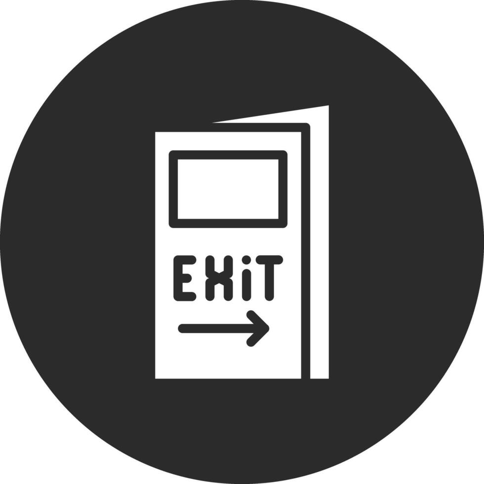 Emergency Exit Vector Icon