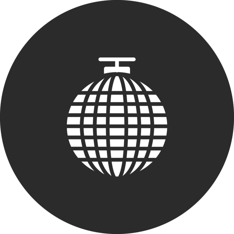 icono de vector de bola de discoteca