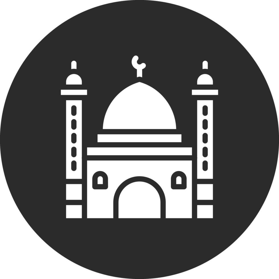 icono de vector de mezquita