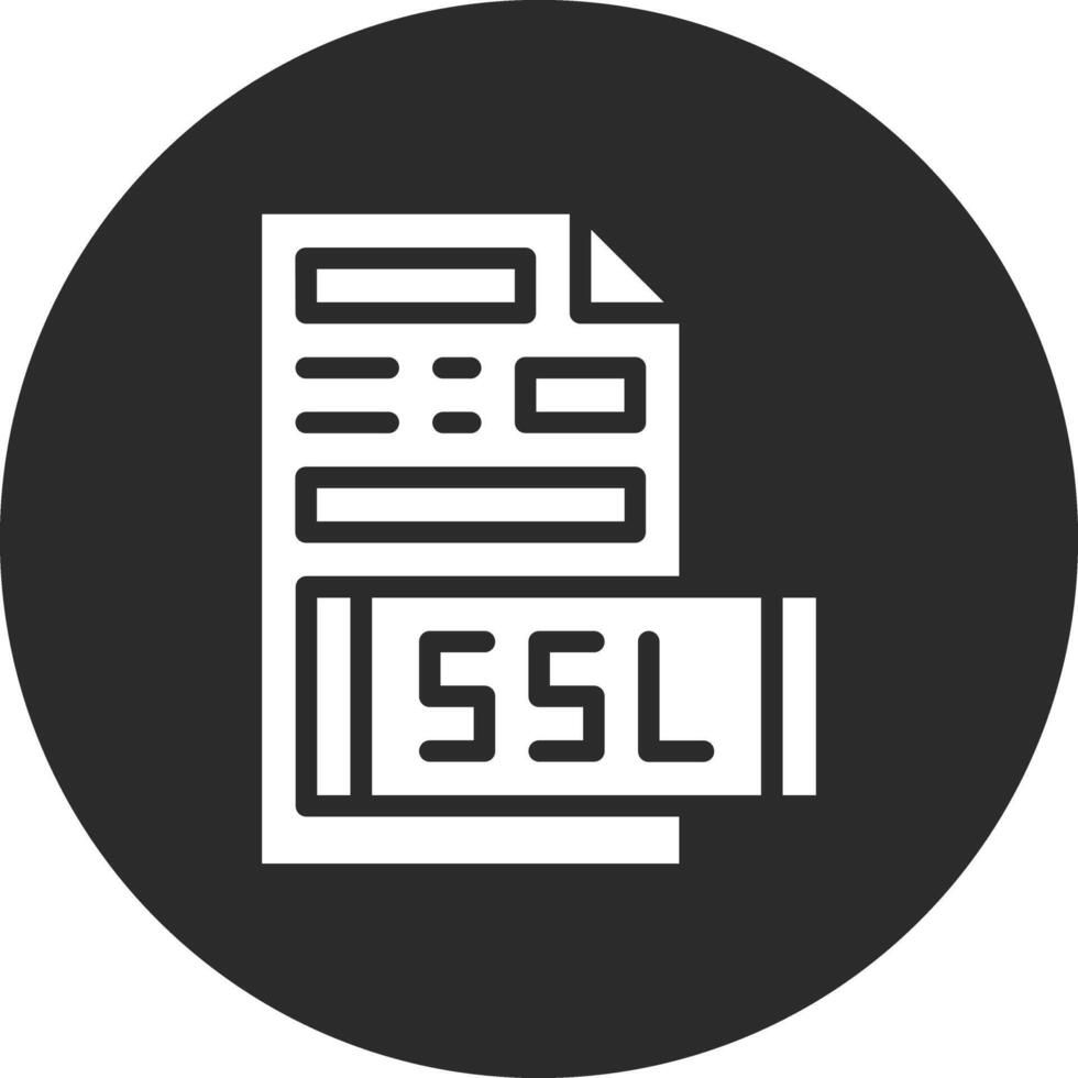 icono de vector de ssl