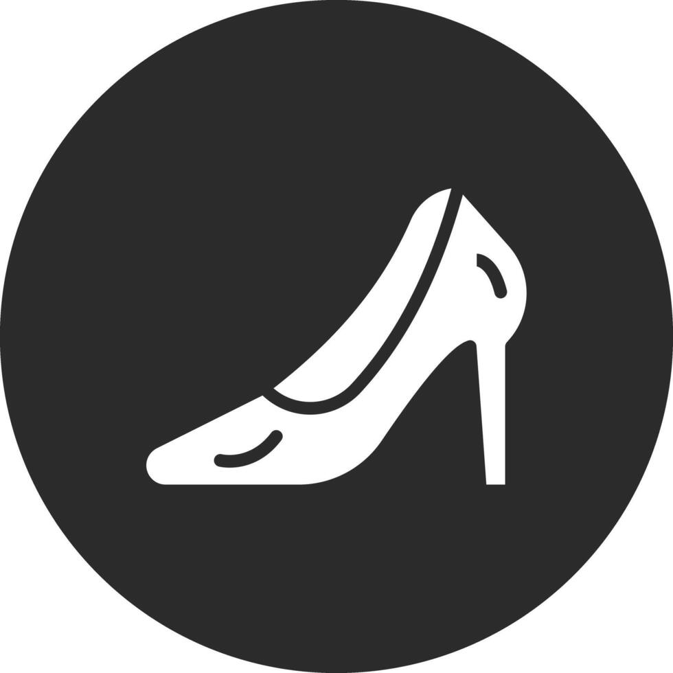 icono de vector de tacones altos