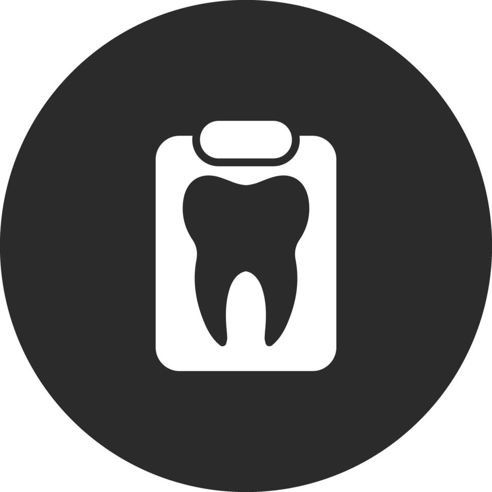 Tooth Analysis Vector Icon