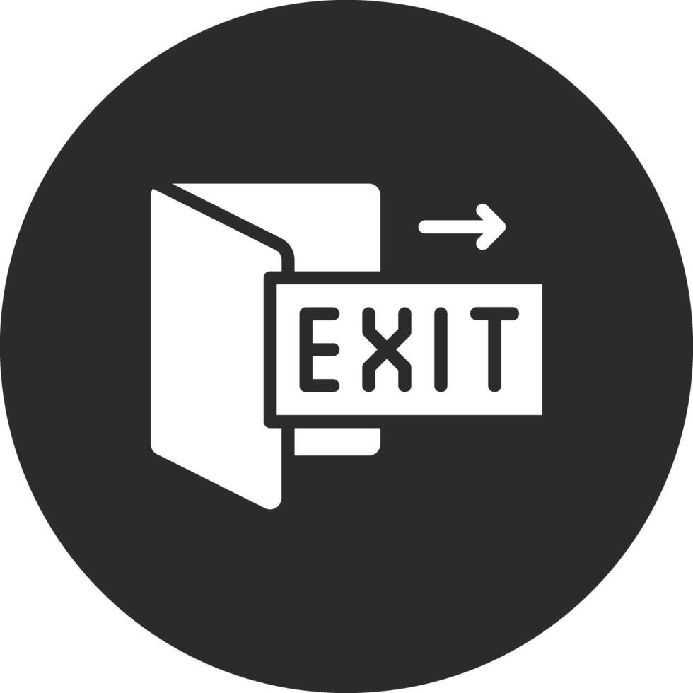 Fire Exit Vector Icon