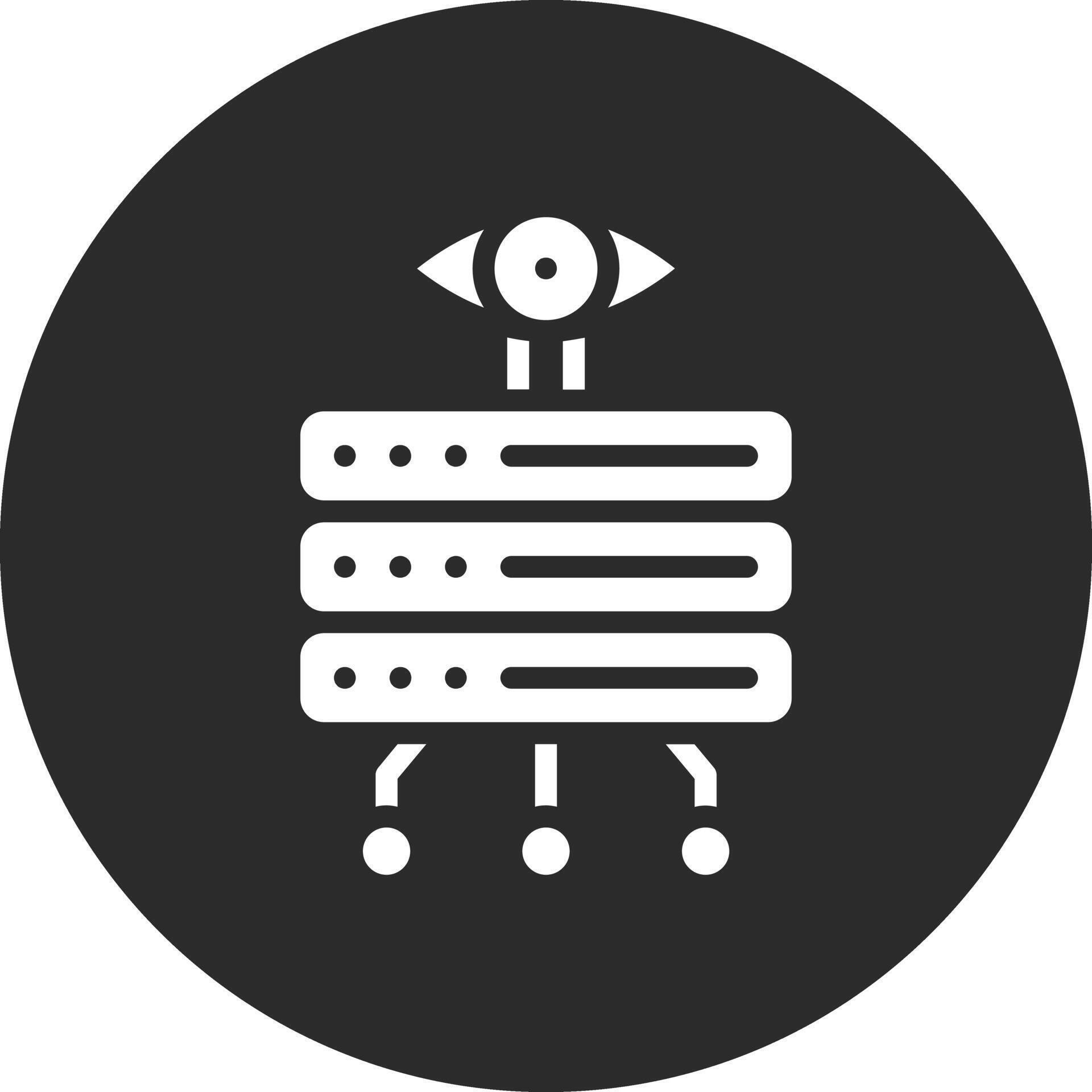 Database Vision Vector Icon 37284445 Vector Art at Vecteezy