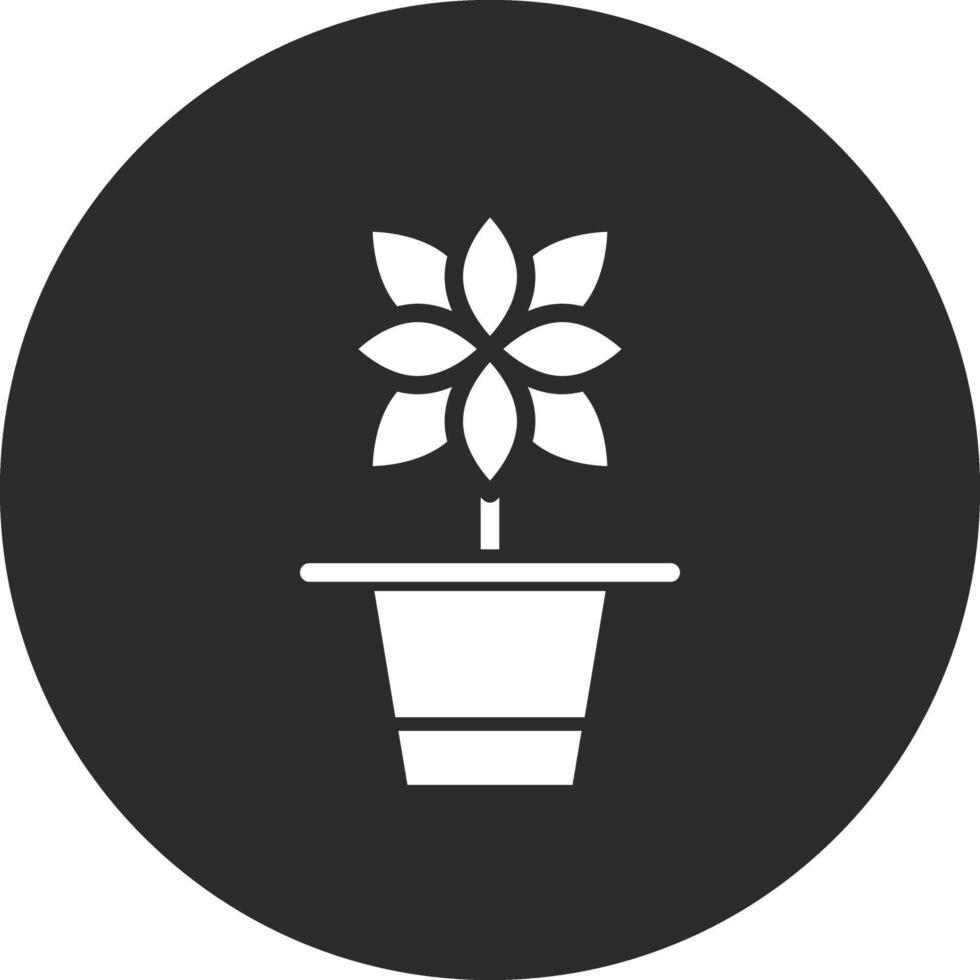 Flower Pot Vector Icon