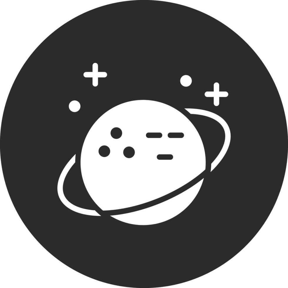 icono de vector de saturno