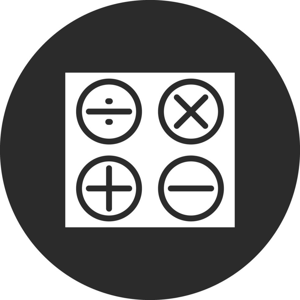 Mathematics Vector Icon