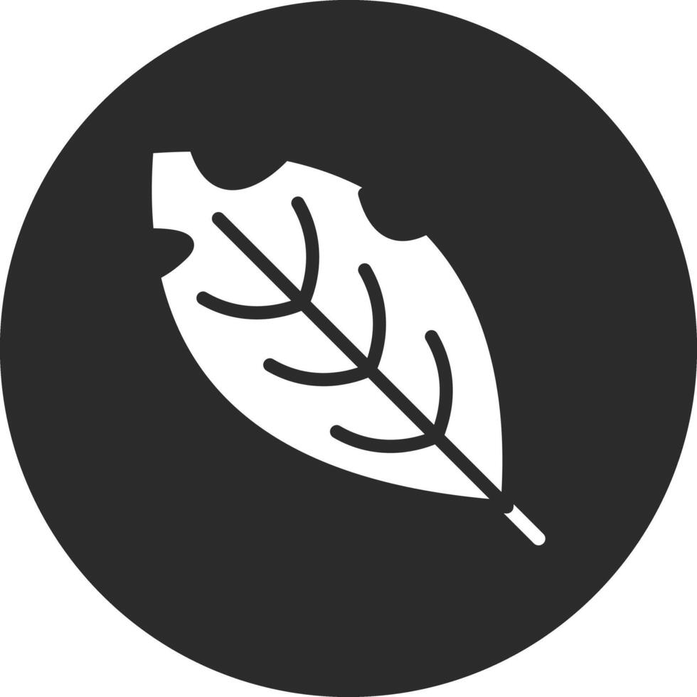 Dry Leaves Vector Icon