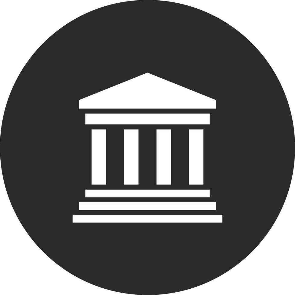 Greek Temple Vector Icon