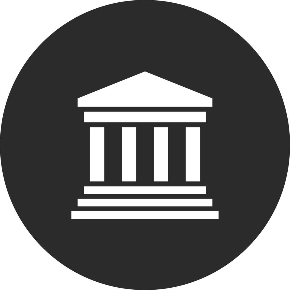 Greek Temple Vector Icon