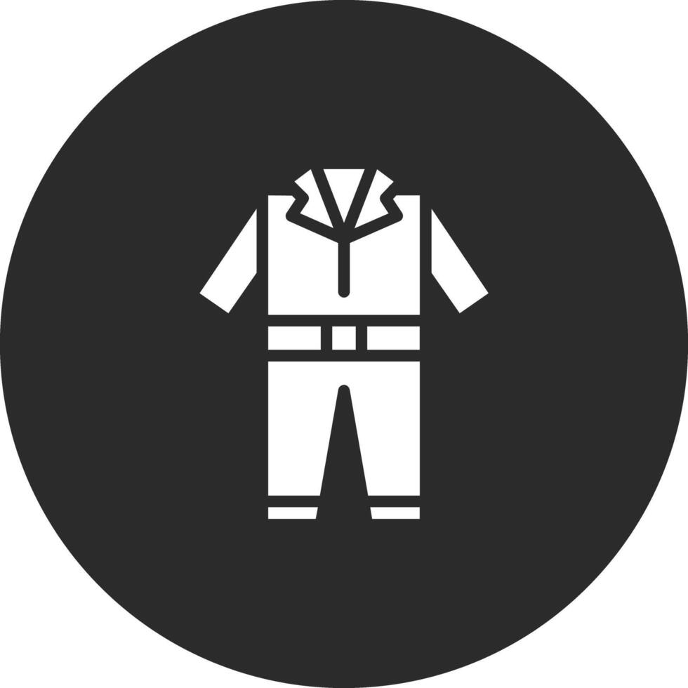 Coverall Clothes Vector Icon