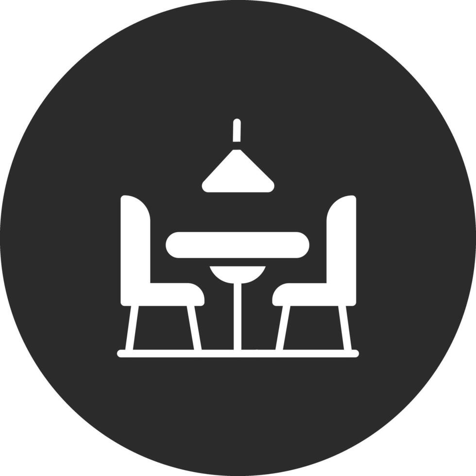 Dinner Table Vector Icon