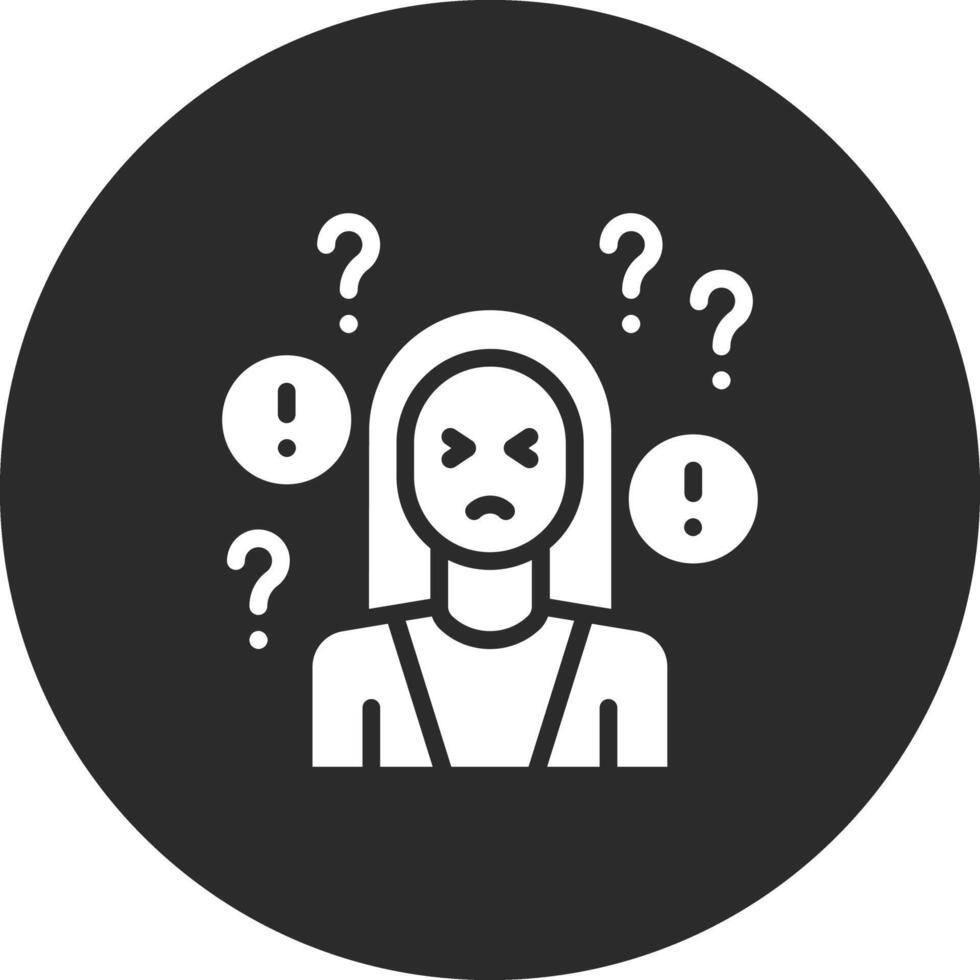 Anxiety Vector Icon