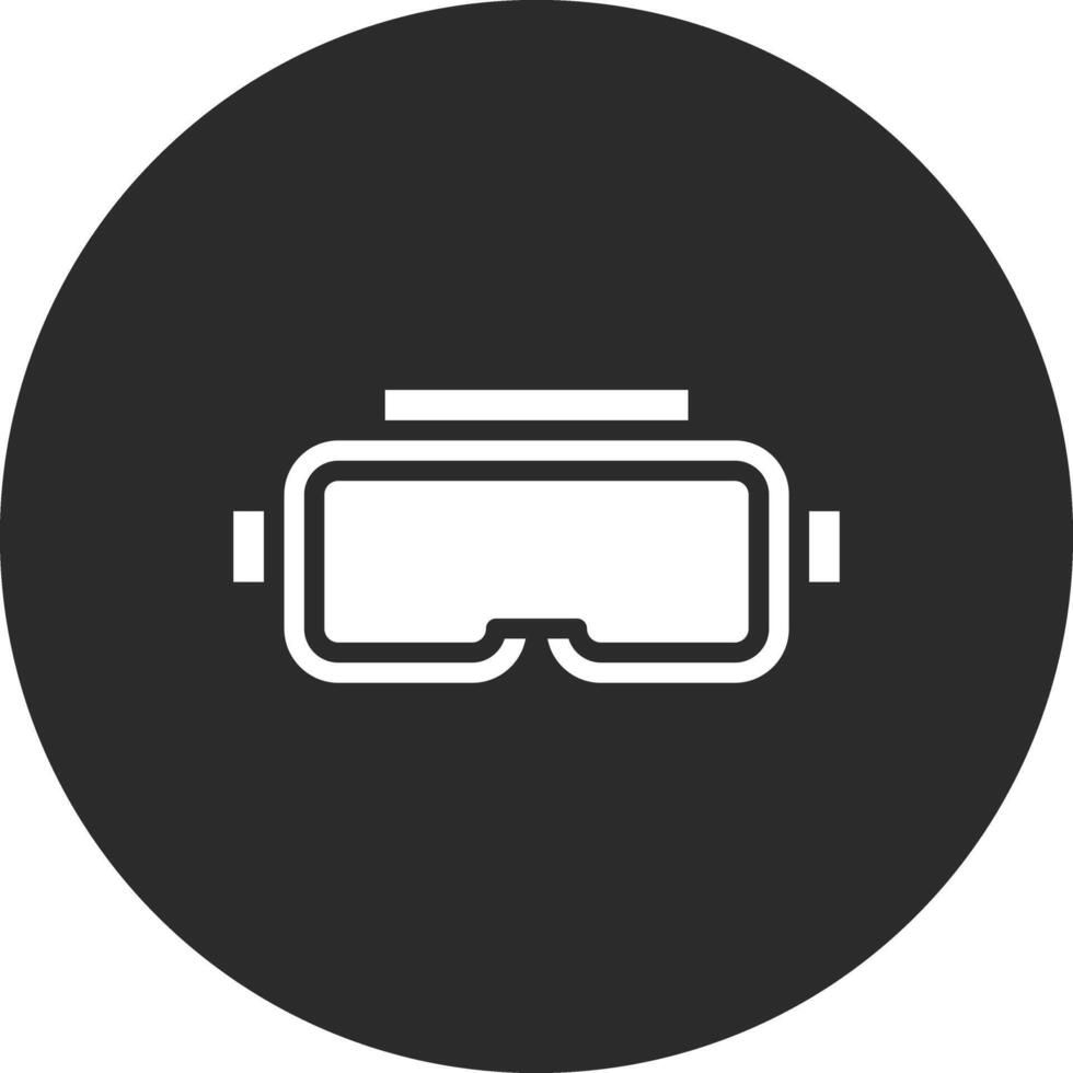 icono de vector de gafas vr